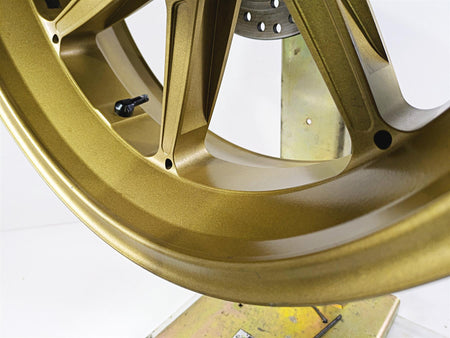 2016 BMW S1000RR K46 Rear Wheel Rim Forged Gold 17x6 Straight 36318548893 {{ shop.shopifyCountryName }} - Mototech271