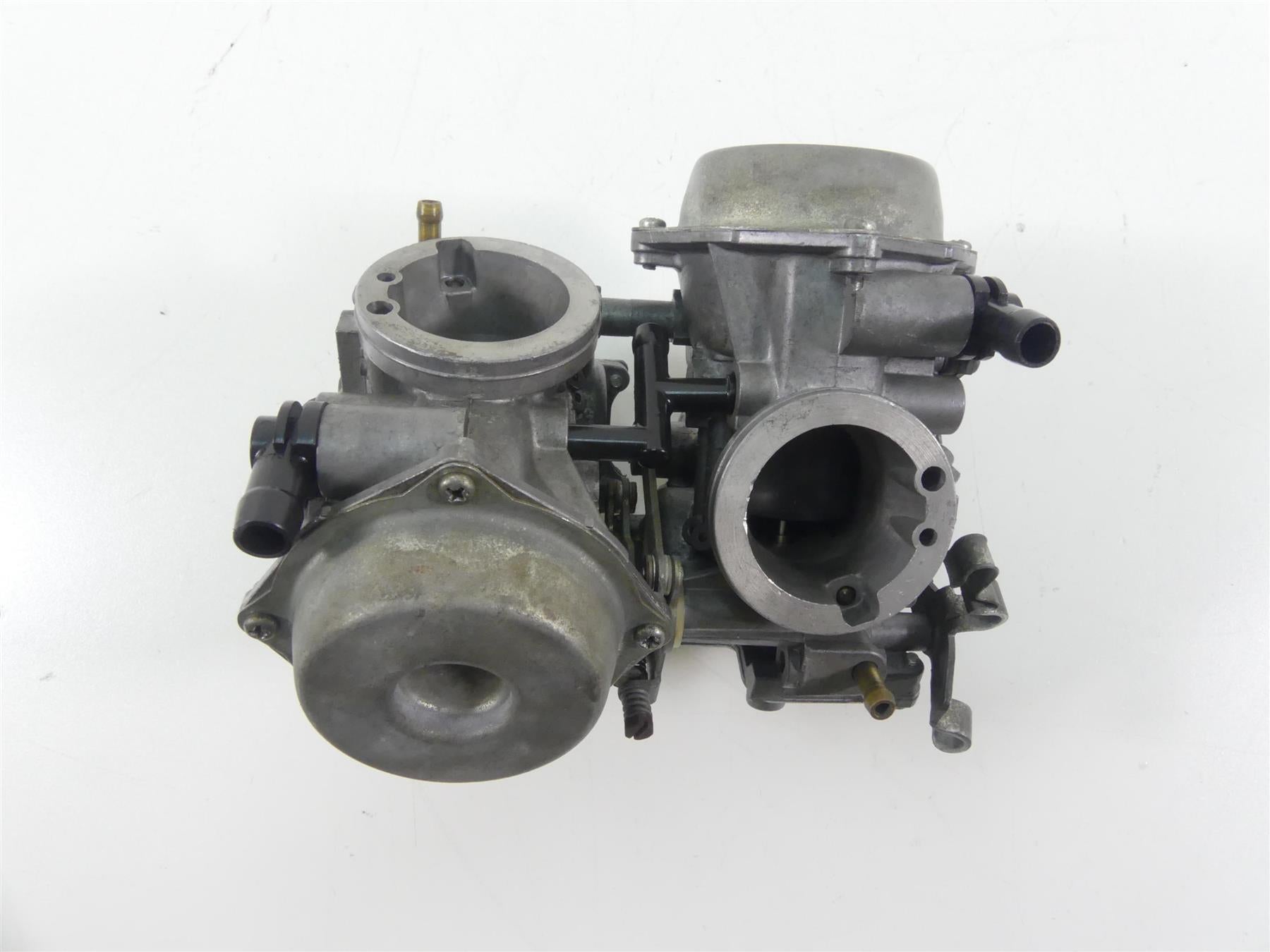 1998 Honda Shadow VT1100T Keihin Carburetor Carb Set - Tested 16100-MBC-670 {{ shop.shopifyCountryName }} - Mototech271