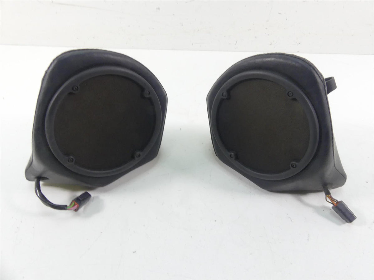 1999 Harley Touring FLHTCUI Electra Glide Rear Trunk Speaker Set 76303-98B {{ shop.shopifyCountryName }} - Mototech271