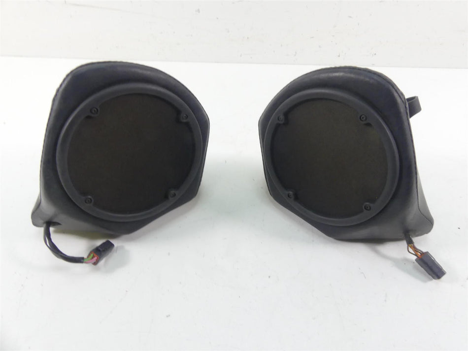 1999 Harley Touring FLHTCUI Electra Glide Rear Trunk Speaker Set 76303-98B {{ shop.shopifyCountryName }} - Mototech271