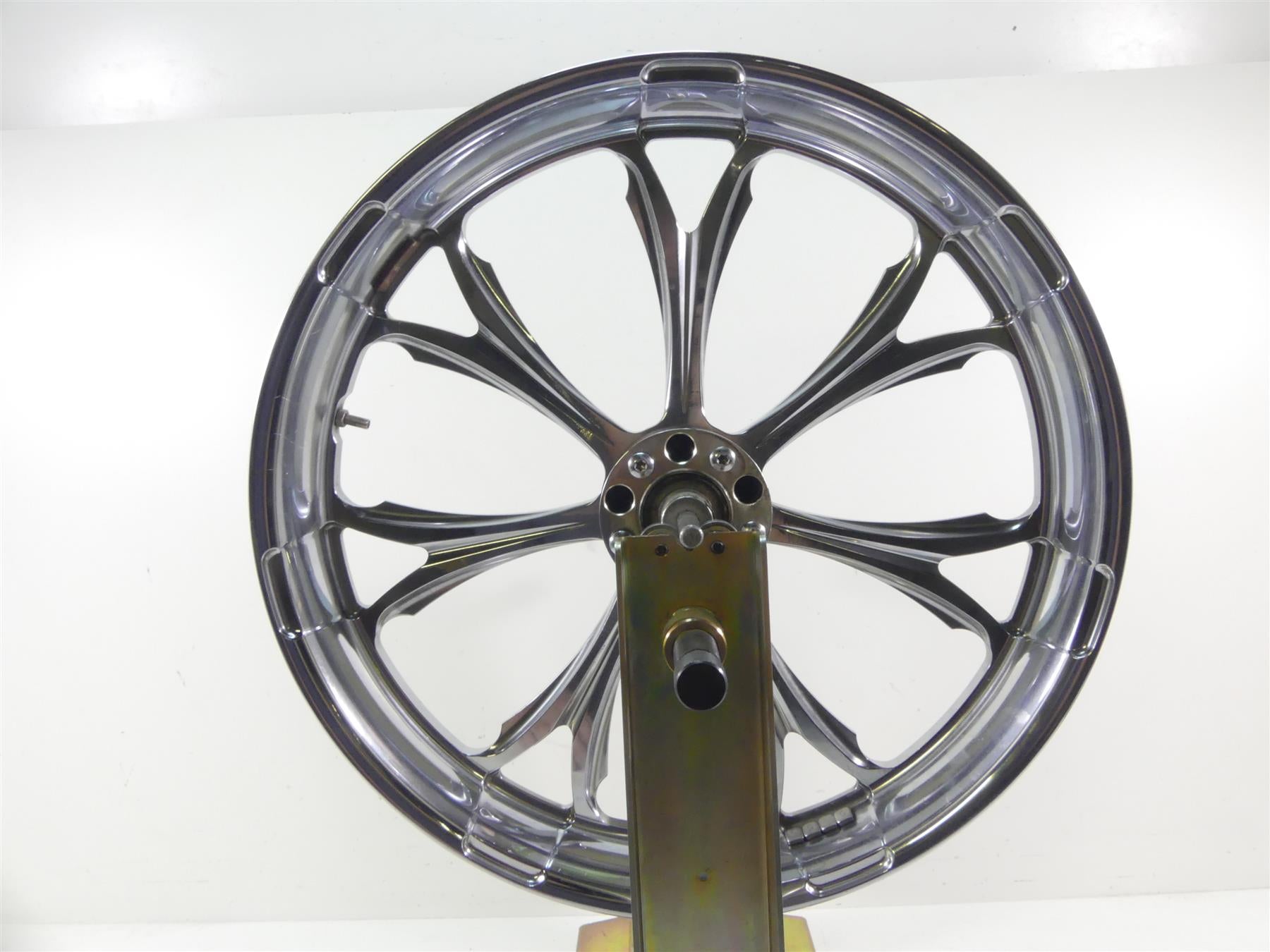 2013 Harley Touring FLHX Street Glide Bent Front Wheel Rim 21x3.5 9204-7106P {{ shop.shopifyCountryName }} - Mototech271