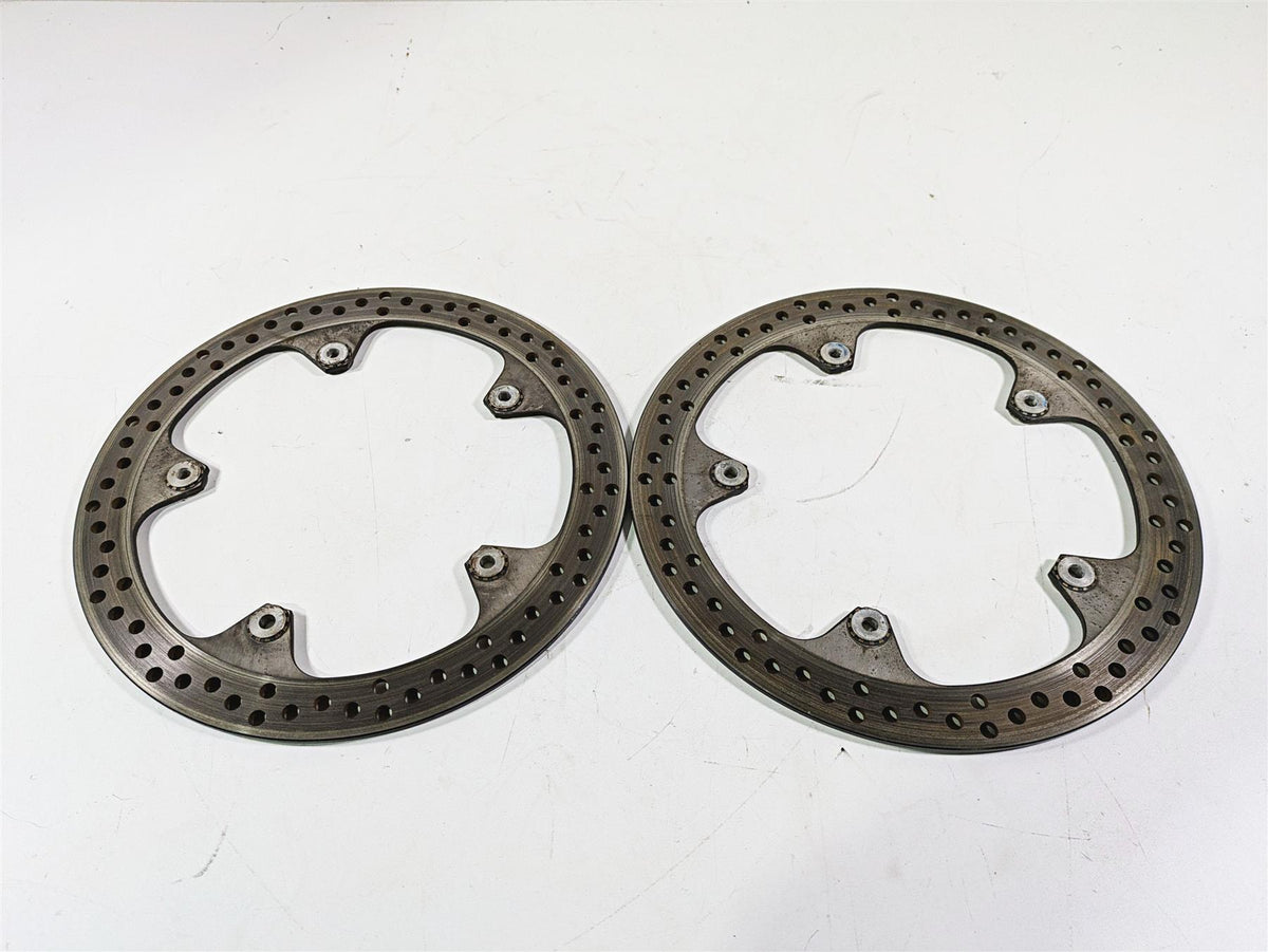 2012 BMW R1200R K27 Front Brake Disc Rotor Set 34117701459 {{ shop.shopifyCountryName }} - Mototech271