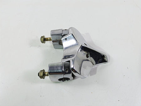2006 Triumph Rocket 3 Handlebar Holder Riser Chrome Clamp T2045674 {{ shop.shopifyCountryName }} - Mototech271