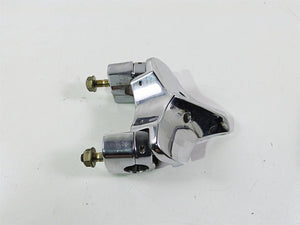 2006 Triumph Rocket 3 Handlebar Holder Riser Chrome Clamp T2045674 | Mototech271