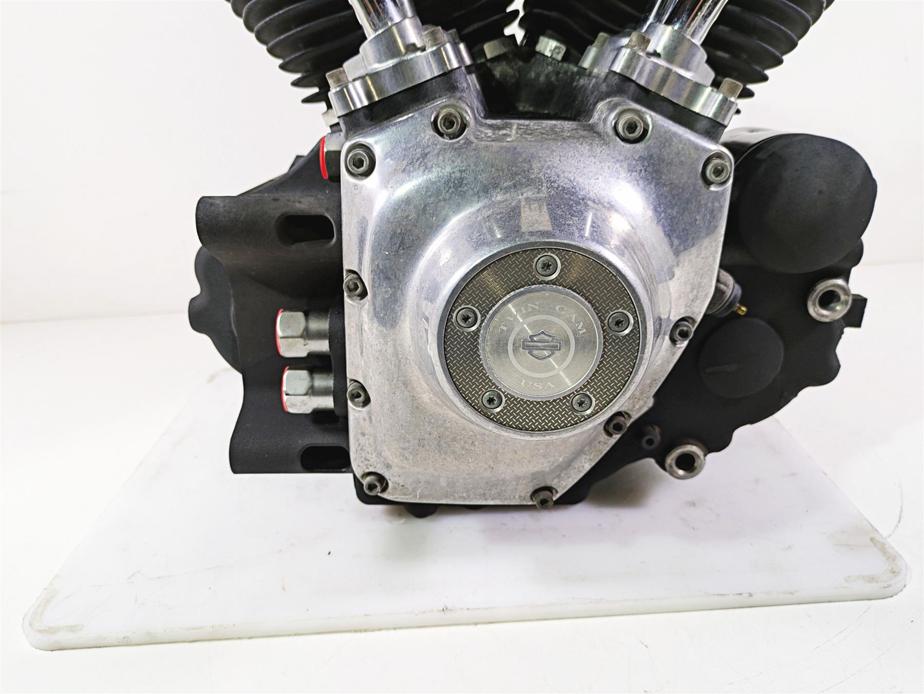 2008 Harley FLSTSB Cross Bones Running B-Engine Motor 96ci 65k - Video 19643-11C {{ shop.shopifyCountryName }} - Mototech271