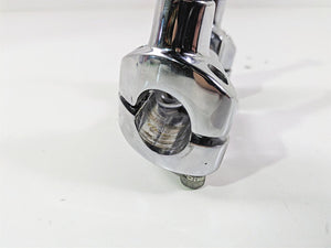 2016 Harley FXDF Dyna Fat Bob Handlebar Riser Holder Clamps Chrome 56568-86