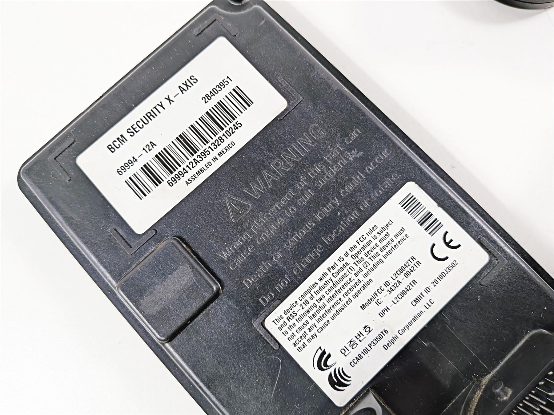 2014 Harley Touring FLHTK Electra Glide Bcm Control Modul & Fob X-Axis 6994-12A-Mototech271
