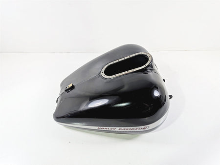2004 Harley Touring FLTRI Road Glide Fuel Gas Petrol Tank Black Silver 61356-03-Mototech271