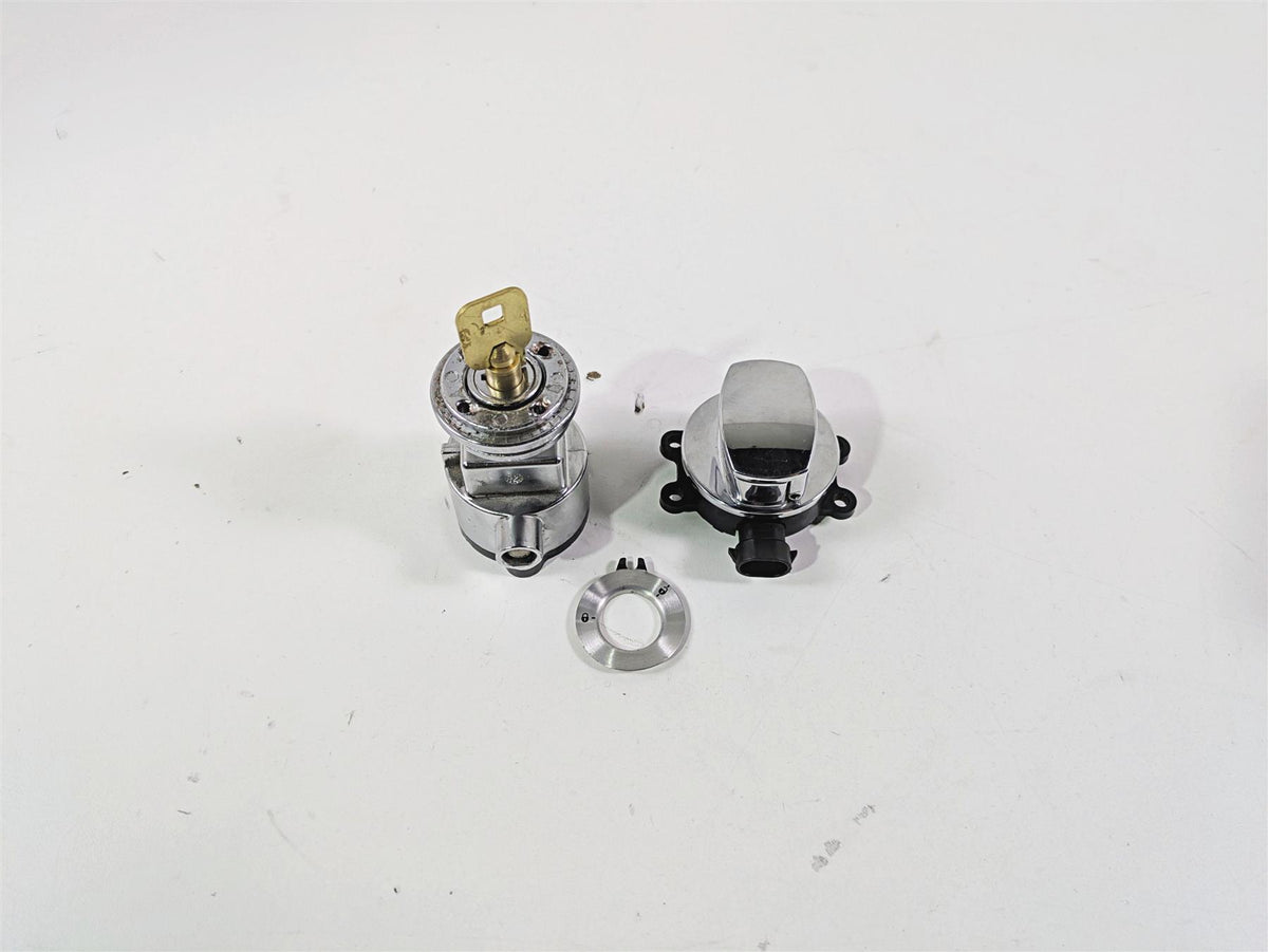 2016 Harley FXDF Dyna Fat Bob Ignition Switch Steering Lock Key Set 71430-12 {{ shop.shopifyCountryName }} - Mototech271