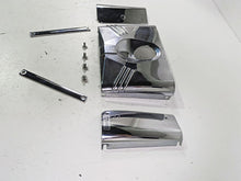 Load image into Gallery viewer, 2005 Harley Softail FLSTFSE CVO Fat Boy Headlight Cover Set 67889-91A 67891-99
