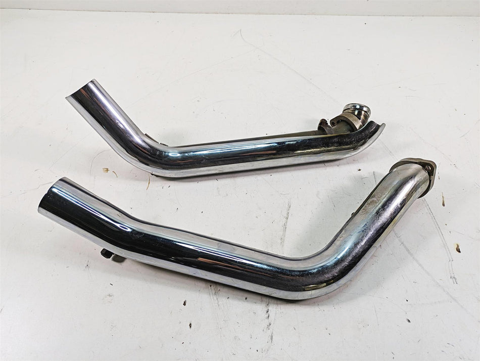2006 Harley Softail FXSTSI Springer Exhaust Pipe Header Set 65401-00B 65603-00A {{ shop.shopifyCountryName }} - Mototech271