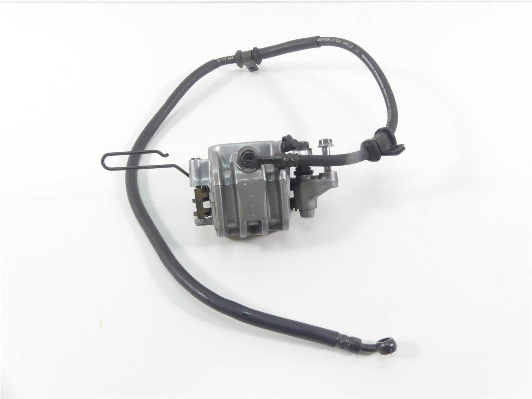 2007 Honda VT1100 C2 Shadow Nissin Front Brake Caliper + Line 45150-MAH-315 {{ shop.shopifyCountryName }} - Mototech271