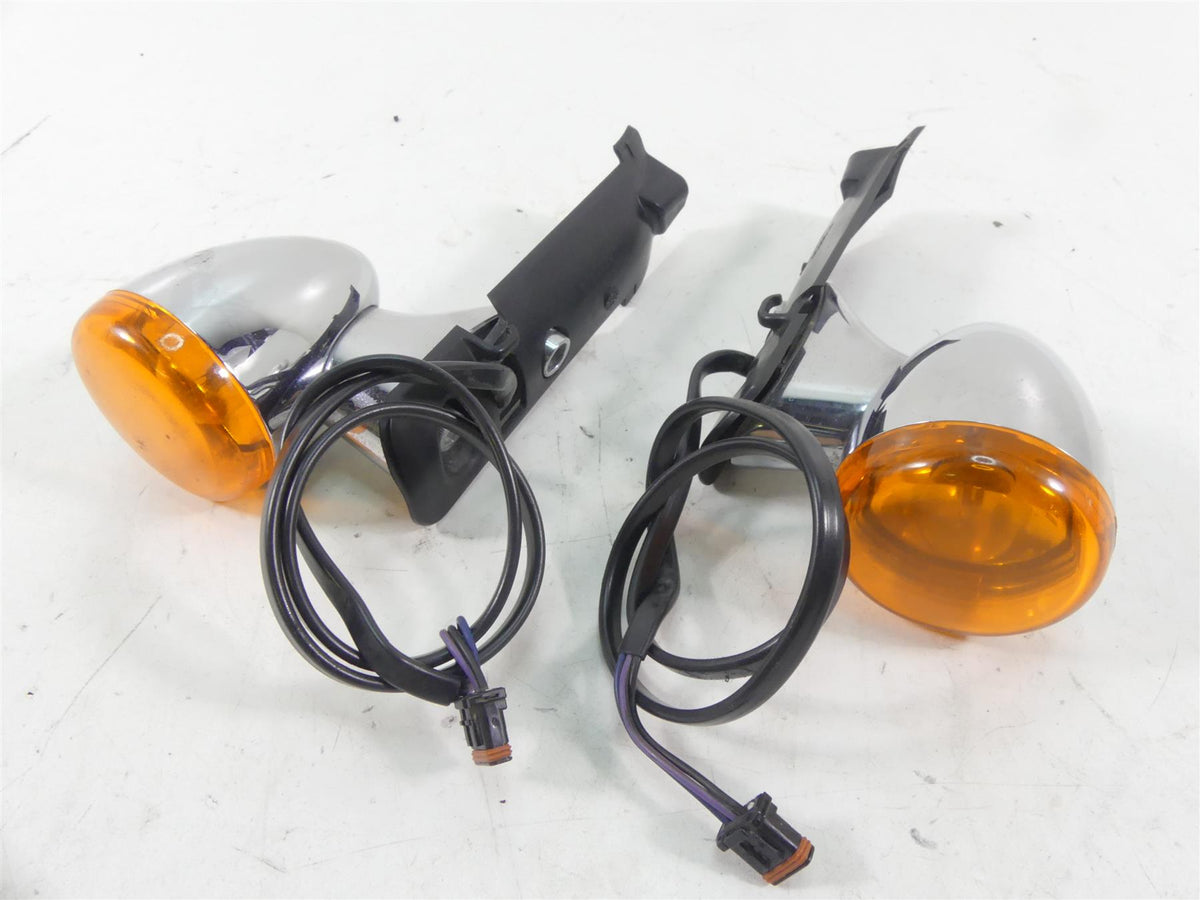 2016 Harley Touring FLTRX Road Glide Front Blinker Turn Signal Set 67800512 {{ shop.shopifyCountryName }} - Mototech271