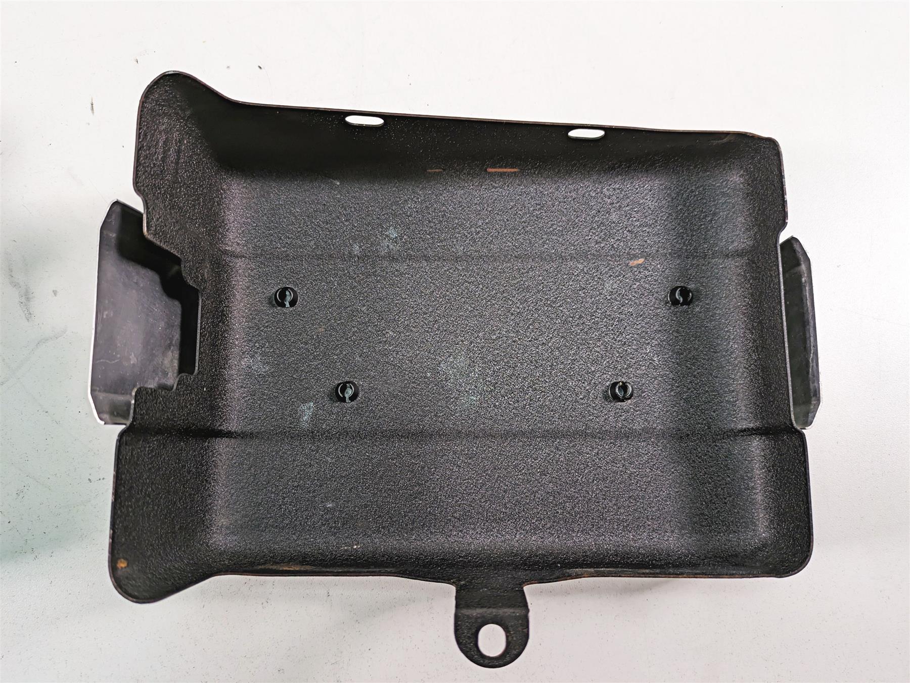 2009 Harley FXDF Dyna Fat Bob Battery Tray Stay Holder & Cover 70379-06A {{ shop.shopifyCountryName }} - Mototech271