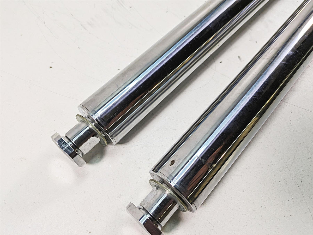 2009 Harley FXCWC Softail Rocker C Chrome Front Fork Leg Set - Read 46950-08 {{ shop.shopifyCountryName }} - Mototech271