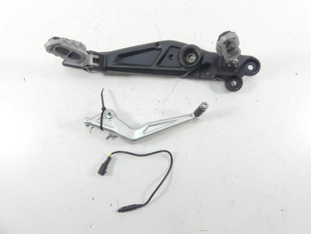 2018 Ducati Hypermotard 939 SP Right Footpeg Bracket Brake Pedal Set 82412101CA {{ shop.shopifyCountryName }} - Mototech271