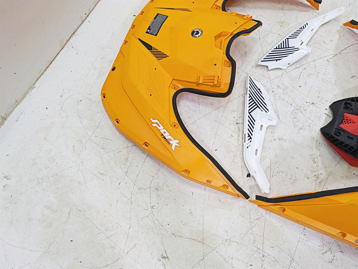 2019 Sea-Doo Spark 900 Trixx Mango Orange Colored Plastic Cover Set 291004864 {{ shop.shopifyCountryName }} - Mototech271