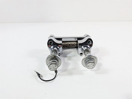 2011 Harley FXDF Dyna Fat Bob Chrome Milwaukee Handlebar Riser Clamps 55900025 {{ shop.shopifyCountryName }} - Mototech271