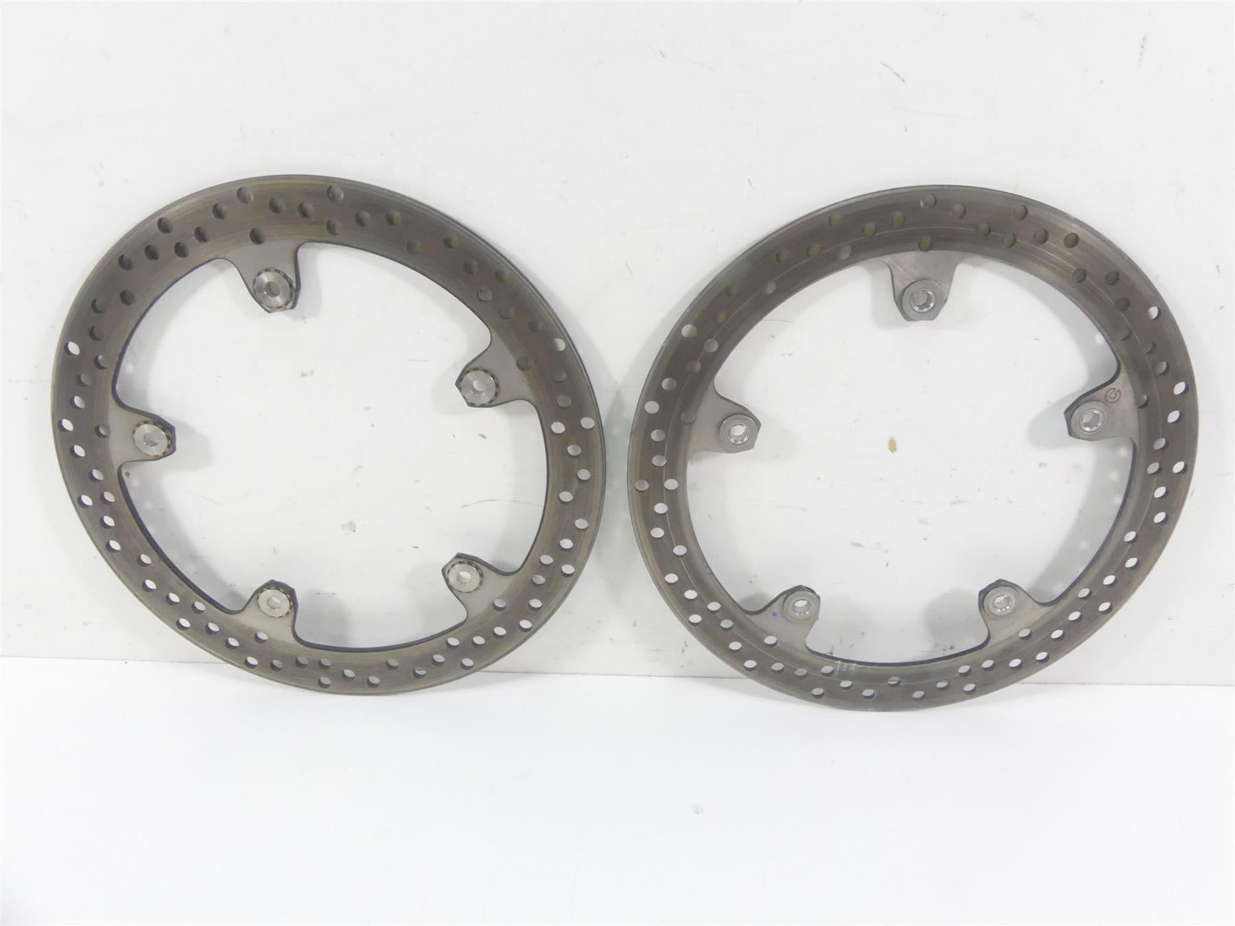 2016 BMW R nineT R9T K21 Front 320mm Brembo Brake Disc Rotor Set 34118526575 {{ shop.shopifyCountryName }} - Mototech271