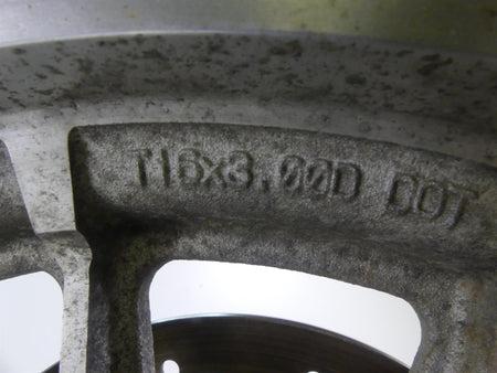 2002 Harley XL1200 Sportster Straight Rear 13 Spoke Wheel Rim 16x3 41015-00 {{ shop.shopifyCountryName }} - Mototech271