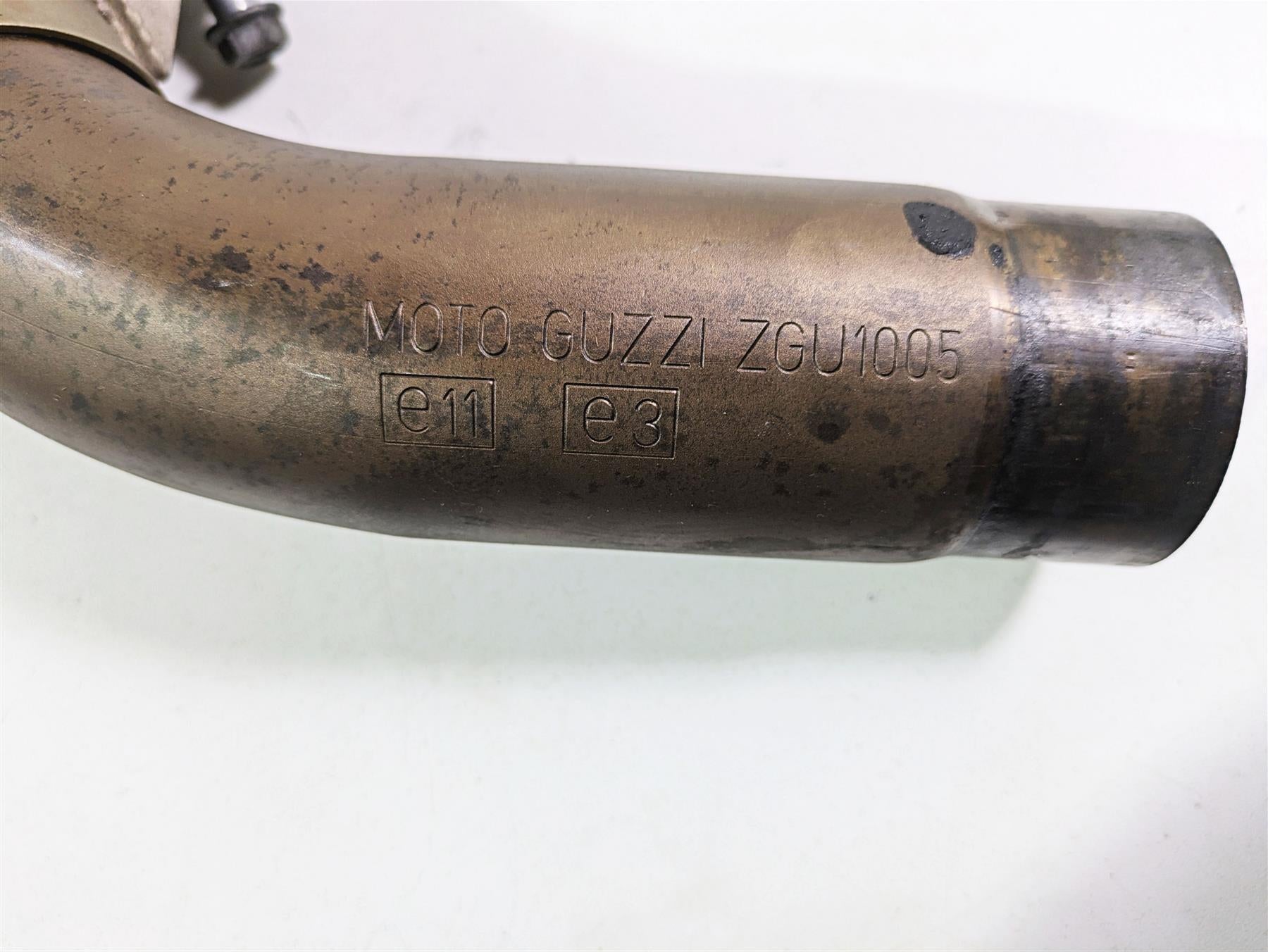 2016 Moto Guzzi Stelvio 1200 8V NTX Exhaust Header & Midpipe Set 897622 897623 {{ shop.shopifyCountryName }} - Mototech271