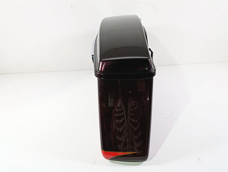 2017 Harley Touring FLHTKSE CVO E-Glide Left Saddlebag Black Garnet 90200414 {{ shop.shopifyCountryName }} - Mototech271