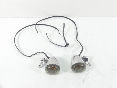 2007 Harley Touring FLHR SE CVO Road King Front Turn Signal Set - Read 68614-03 {{ shop.shopifyCountryName }} - Mototech271