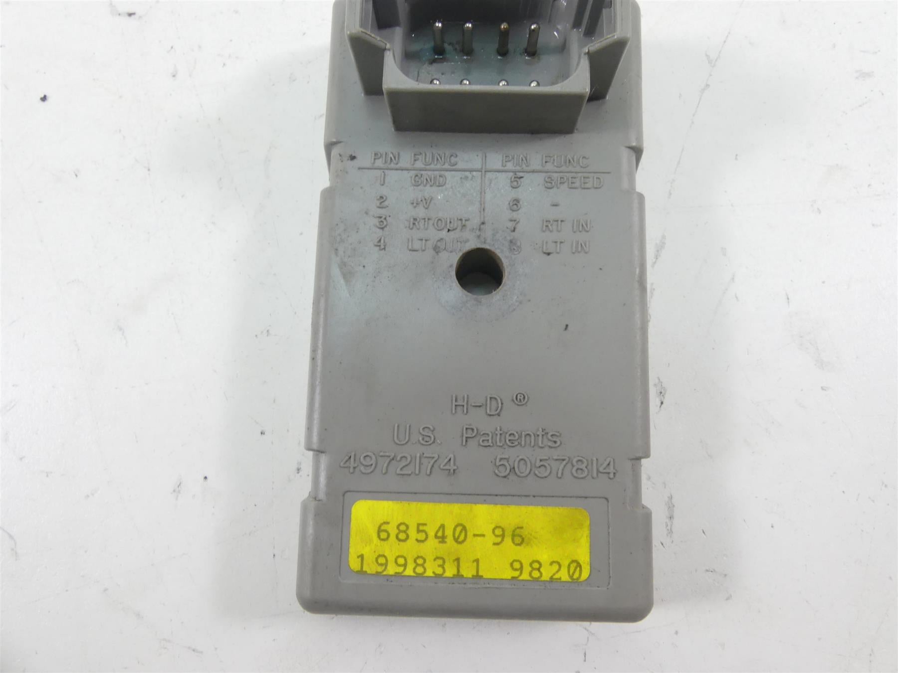 1998 Harley Dyna FXDL Low Rider Tsm Turn Signal Flasher Module 68540-96 {{ shop.shopifyCountryName }} - Mototech271