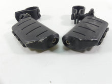 Load image into Gallery viewer, 2013 Harley Touring FLHX Street Glide Black Highway High Way Foot Pegs + Clamps | Mototech271
