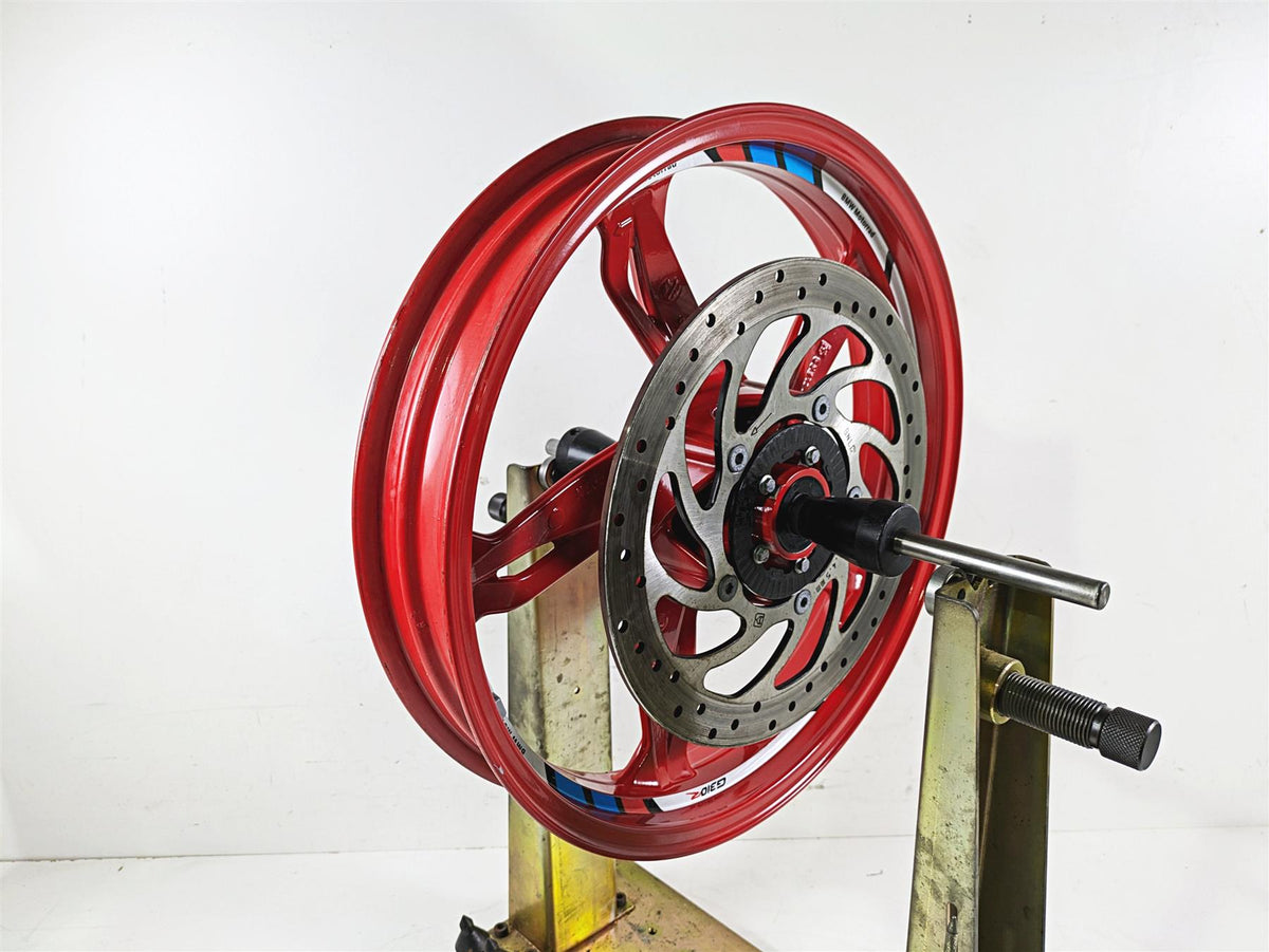 2023 BMW G310R K03 Red Front Wheel Rim 17.3 READ 36311542859 {{ shop.shopifyCountryName }} - Mototech271