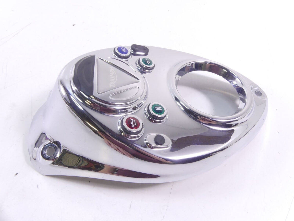2013 Triumph America EFI Fuel Tank Console Cover & Instrument Lights T2400802 {{ shop.shopifyCountryName }} - Mototech271