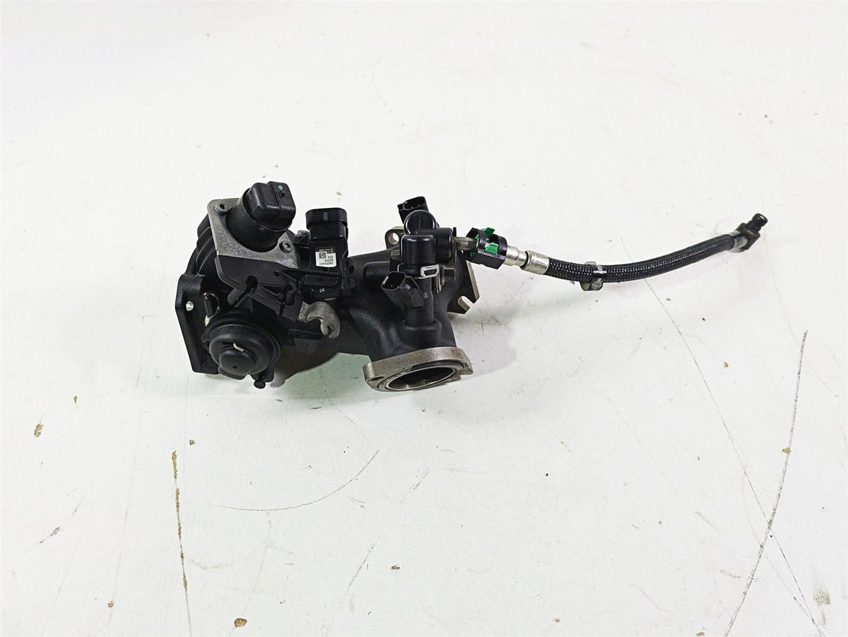 2009 Harley FXCWC Softail Rocker Throttle Body Fuel Injection 27708-06 27618-06 {{ shop.shopifyCountryName }} - Mototech271