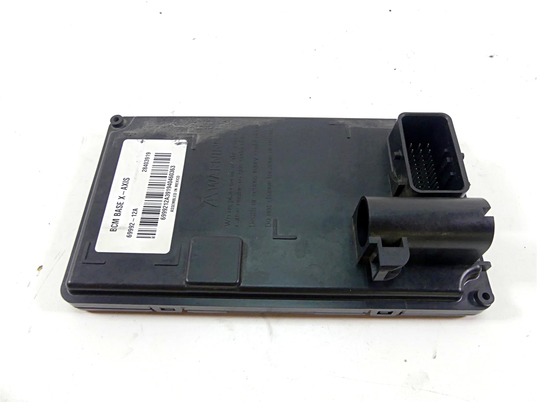 2014 Harley Dyna FXDB Street Bob Bcm Body Control Module X-Axis 69992-12A {{ shop.shopifyCountryName }} - Mototech271