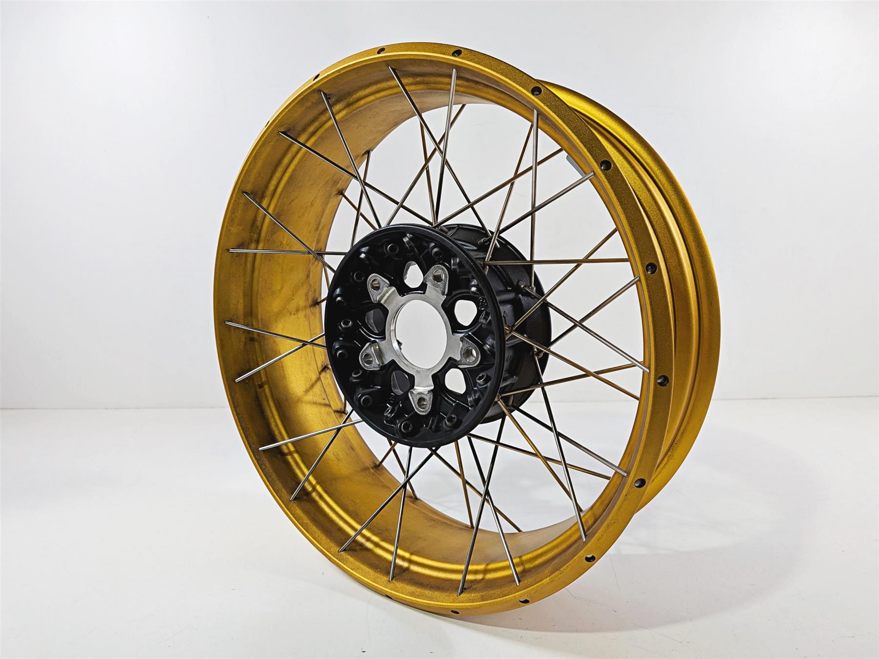 2021 BMW R1250GS K51 Adventure Straight 17x4.5 Gold Rear Spoke Wheel Rim 36318404333-Mototech271