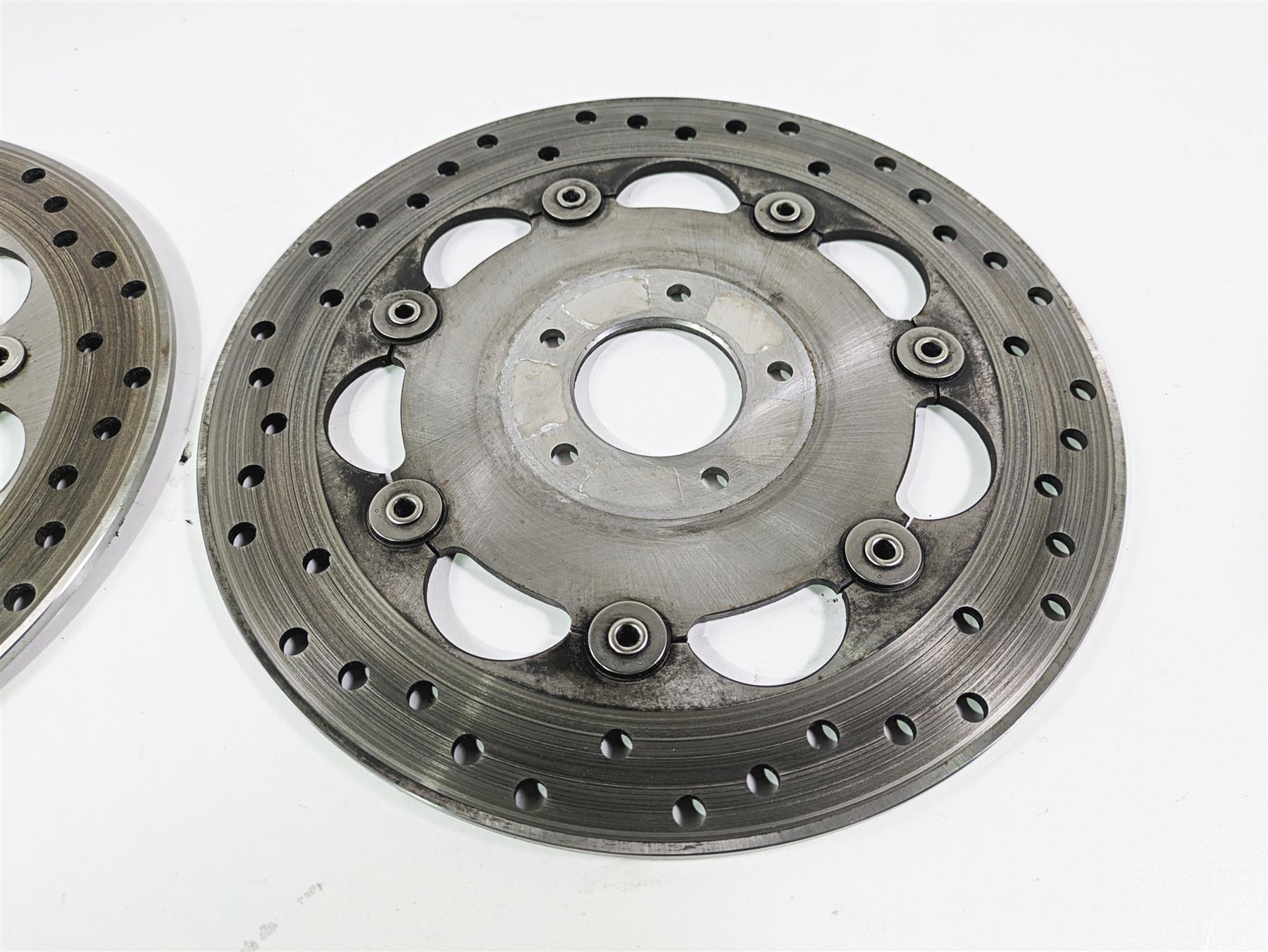 2016 Harley FXDF Dyna Fat Bob Front Brake Rotor Disc Set 46717-10 {{ shop.shopifyCountryName }} - Mototech271