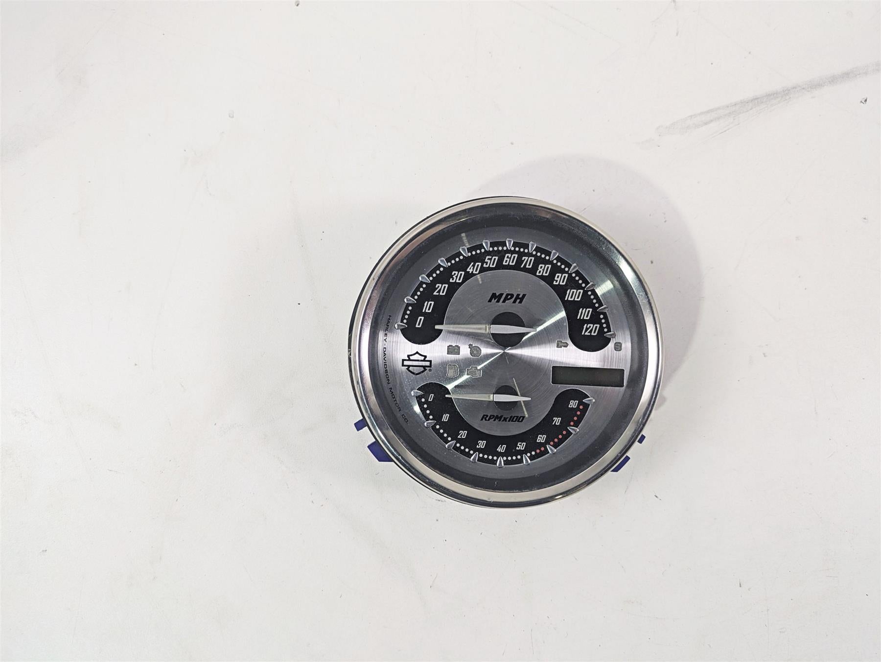 2007 Harley Touring FLHRSE CVO Road King Speedo Gauge Instrument 50k 74718-07 {{ shop.shopifyCountryName }} - Mototech271