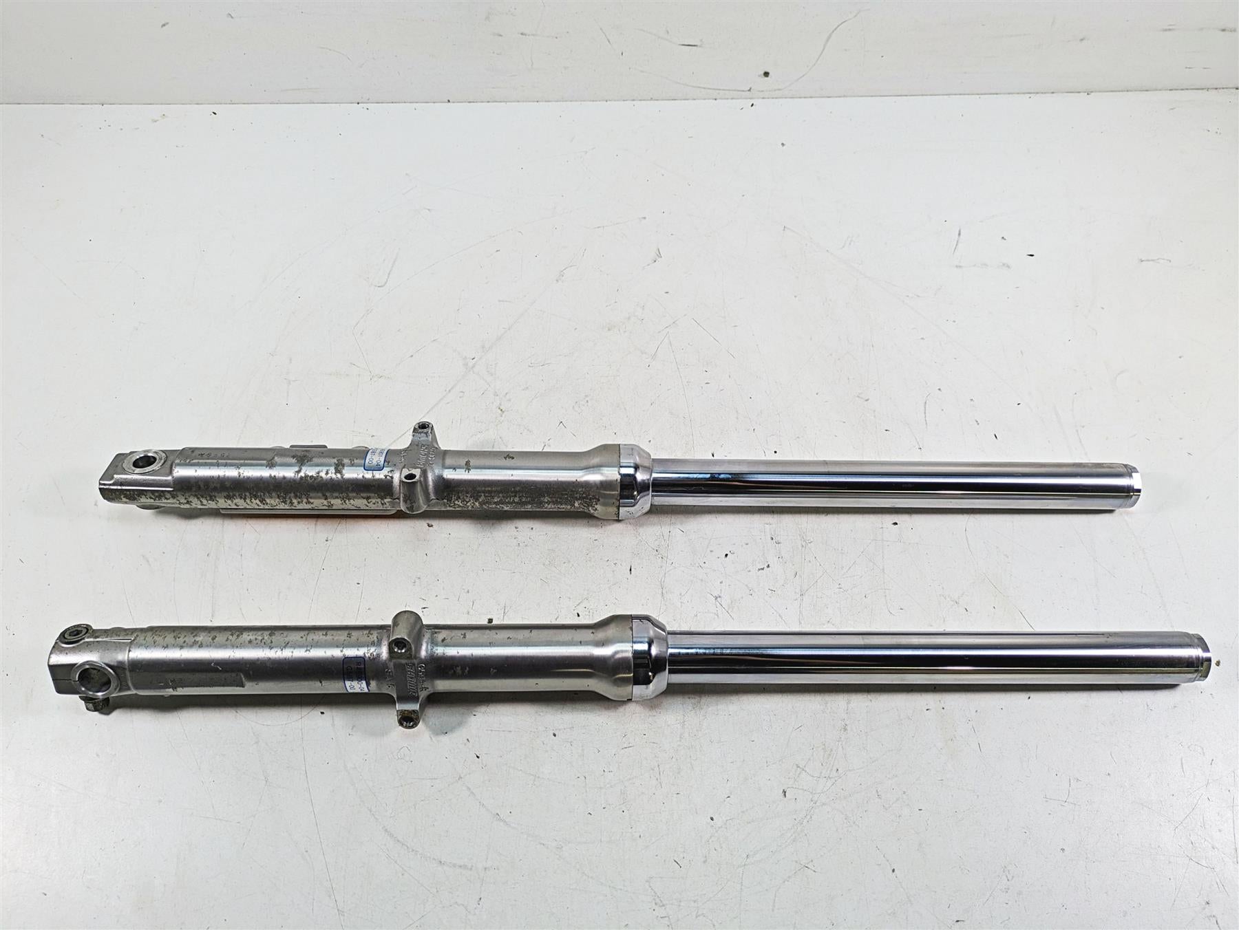 2007 Harley Sportster XL1200 C Straight Front Fork Leg Set 45900-04 45901-04 {{ shop.shopifyCountryName }} - Mototech271