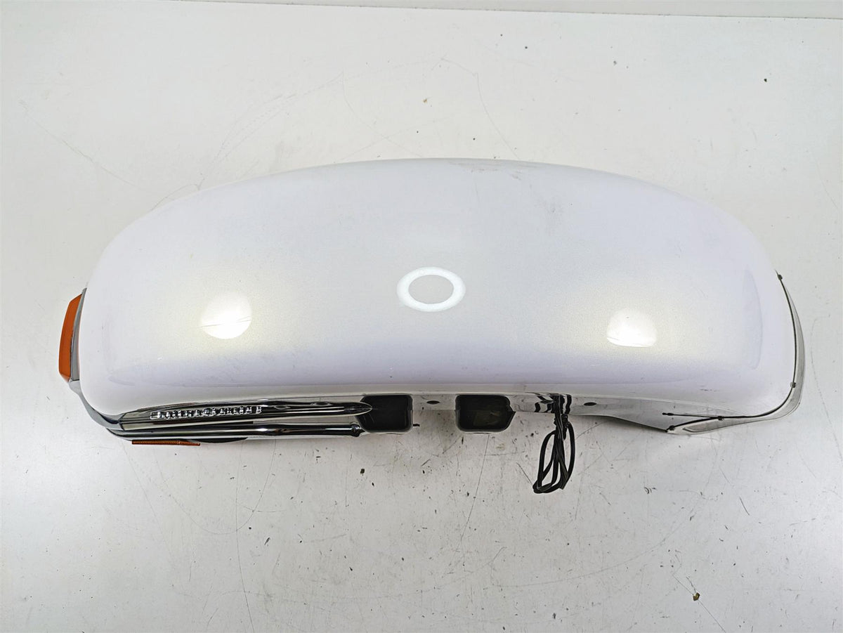 2008 Harley FLHTCU Electra Glide Front Fender White Black Gold Pearl 59087-00B {{ shop.shopifyCountryName }} - Mototech271