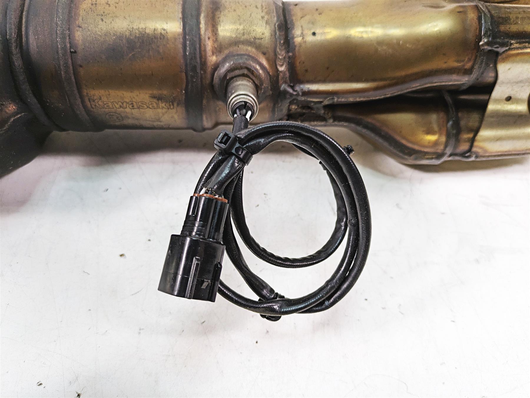 2018 Kawasaki ZX1002 Ninja H2 SX Oem Exhaust Header Pipe & Servo