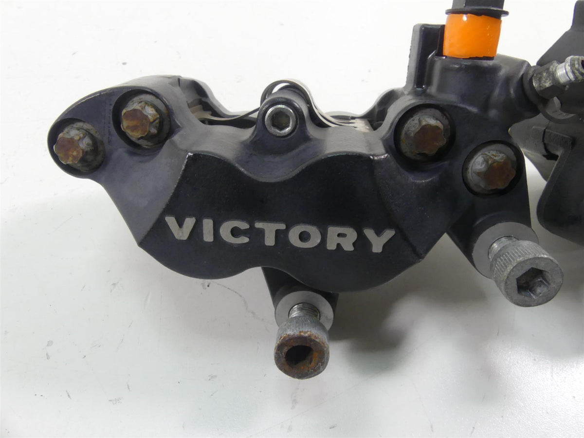 2013 Victory Cross Country Front Left Right Brake Caliper Set 1912534 1912535 {{ shop.shopifyCountryName }} - Mototech271