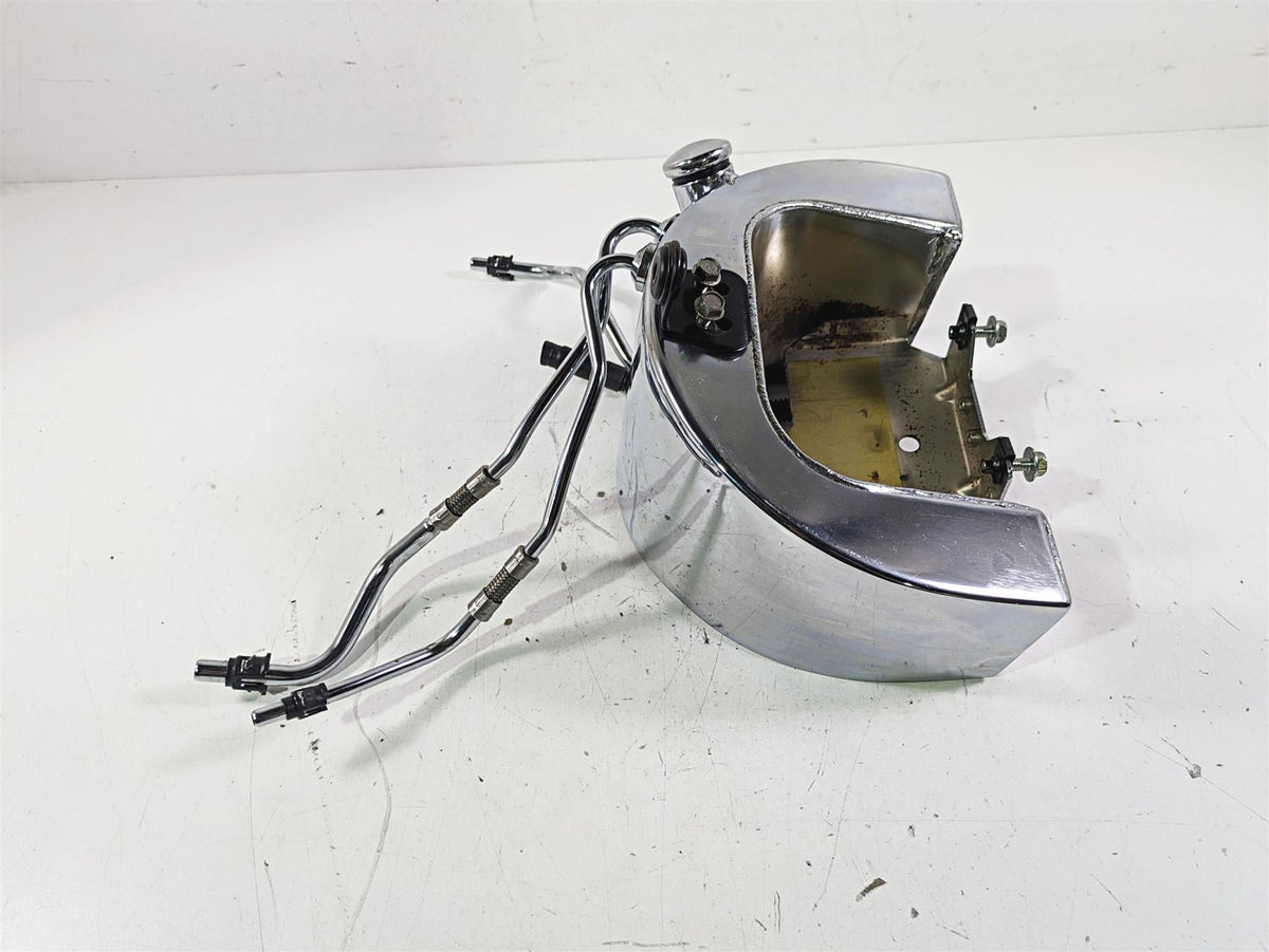 2005 Harley Softail FLSTFSE CVO Fat Boy Oil Tank Reservoir & Lines 62498-00A {{ shop.shopifyCountryName }} - Mototech271