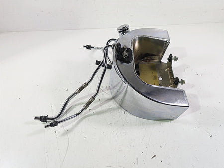 2005 Harley Softail FLSTFSE CVO Fat Boy Oil Tank Reservoir & Lines 62498-00A {{ shop.shopifyCountryName }} - Mototech271