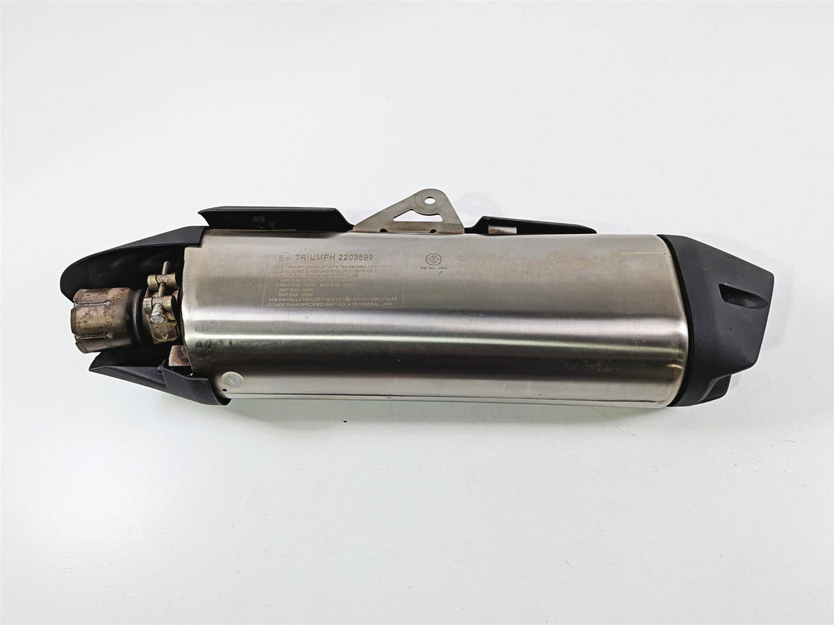 2022 Triumph Tiger 900 GT Pro Exhaust Pipe Muffler Silencer T2203699 {{ shop.shopifyCountryName }} - Mototech271
