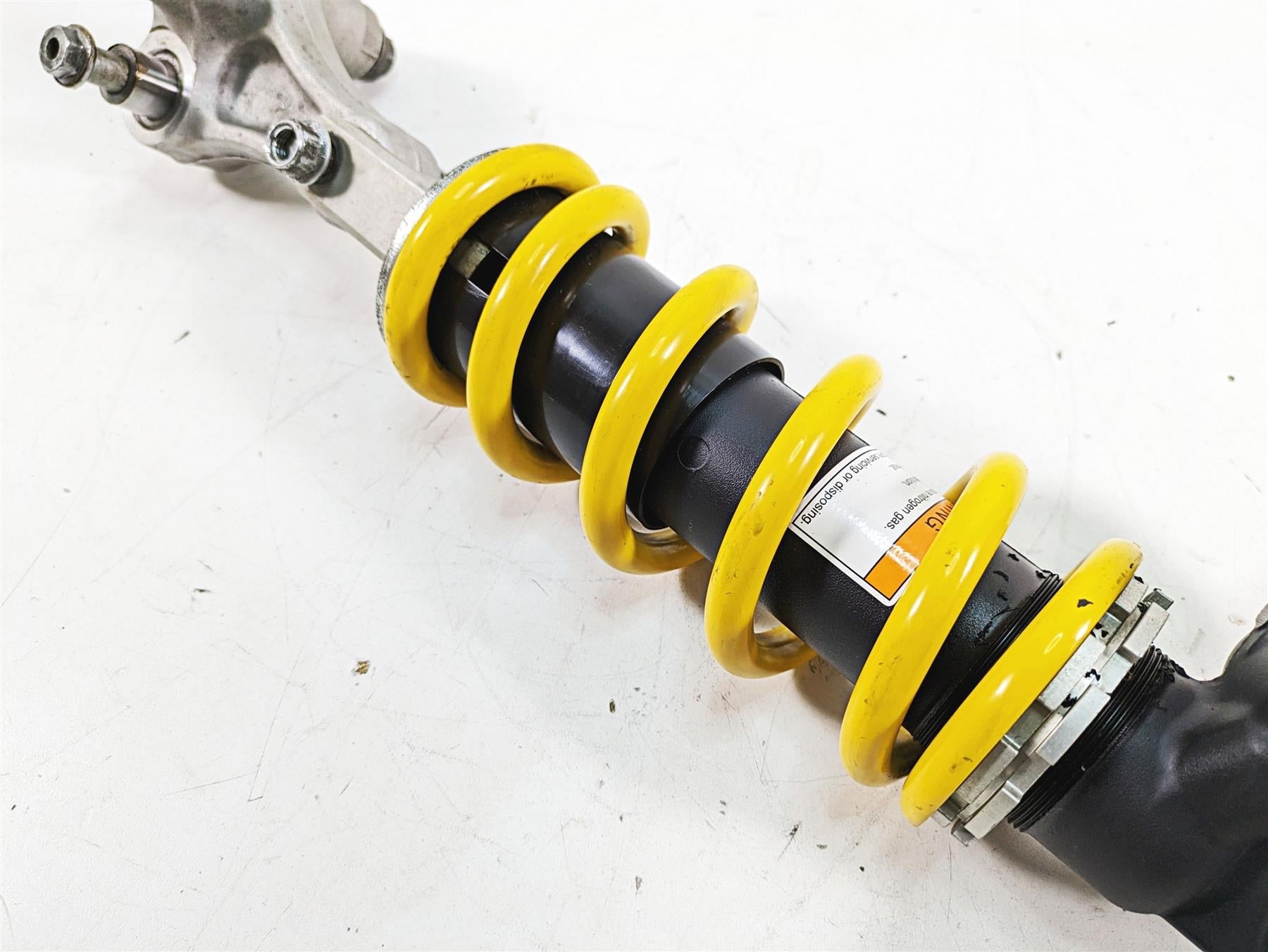 2009 Suzuki GSXR750 K9 Straight Rear Shock Damper & Linkage 62100-38H10-163 {{ shop.shopifyCountryName }} - Mototech271