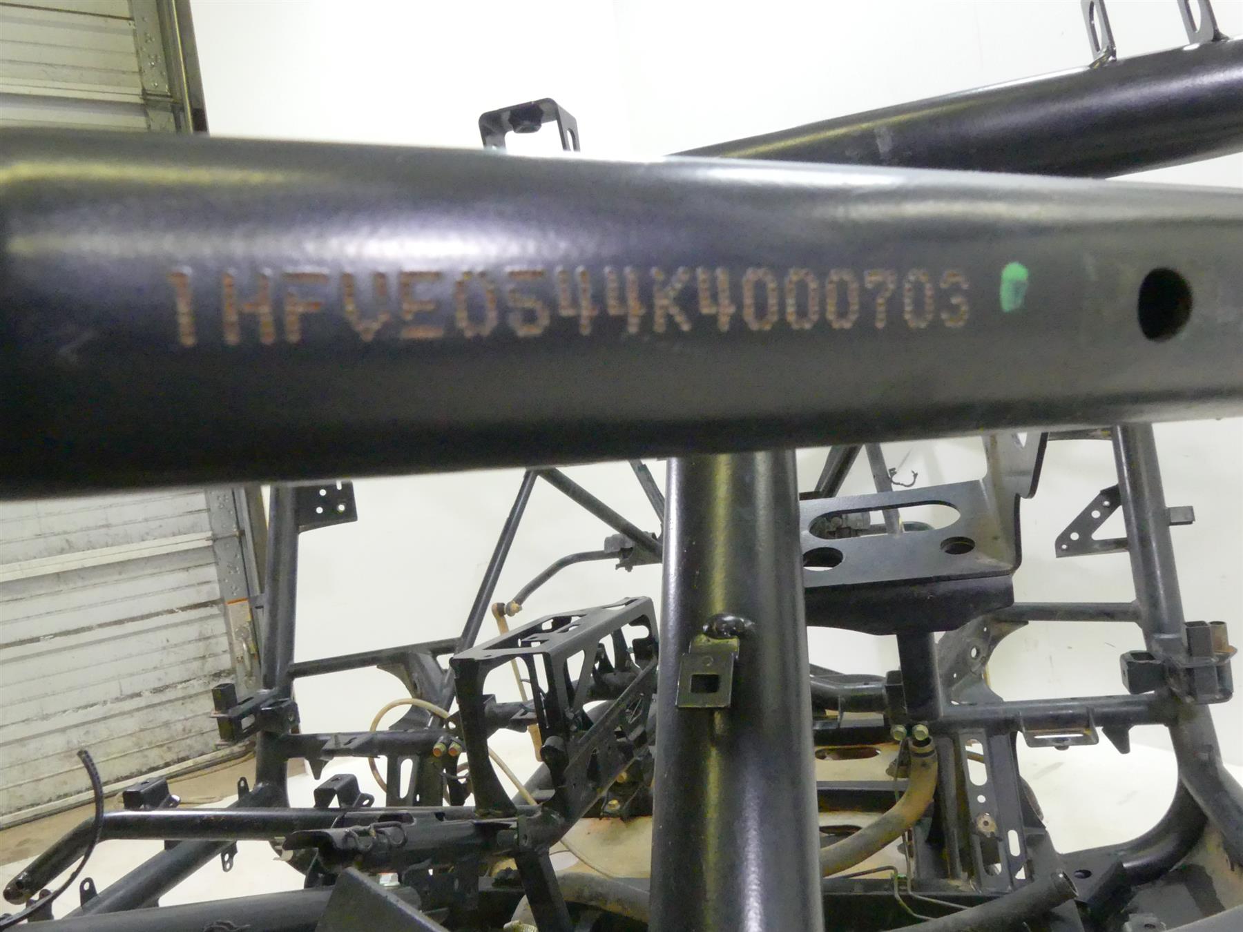2019 Honda Talon SXS1000 S2R Straight Main Frame Chassis SLVG 50100-HL6-A00ZA {{ shop.shopifyCountryName }} - Mototech271