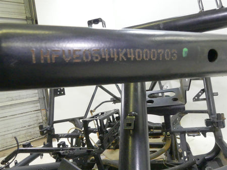 2019 Honda Talon SXS1000 S2R Straight Main Frame Chassis SLVG 50100-HL6-A00ZA {{ shop.shopifyCountryName }} - Mototech271