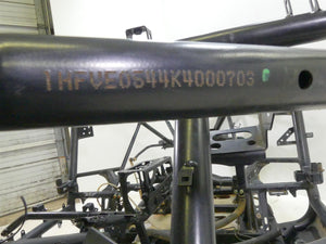2019 Honda Talon SXS1000 S2R Straight Main Frame Chassis SLVG 50100-HL6-A00ZA