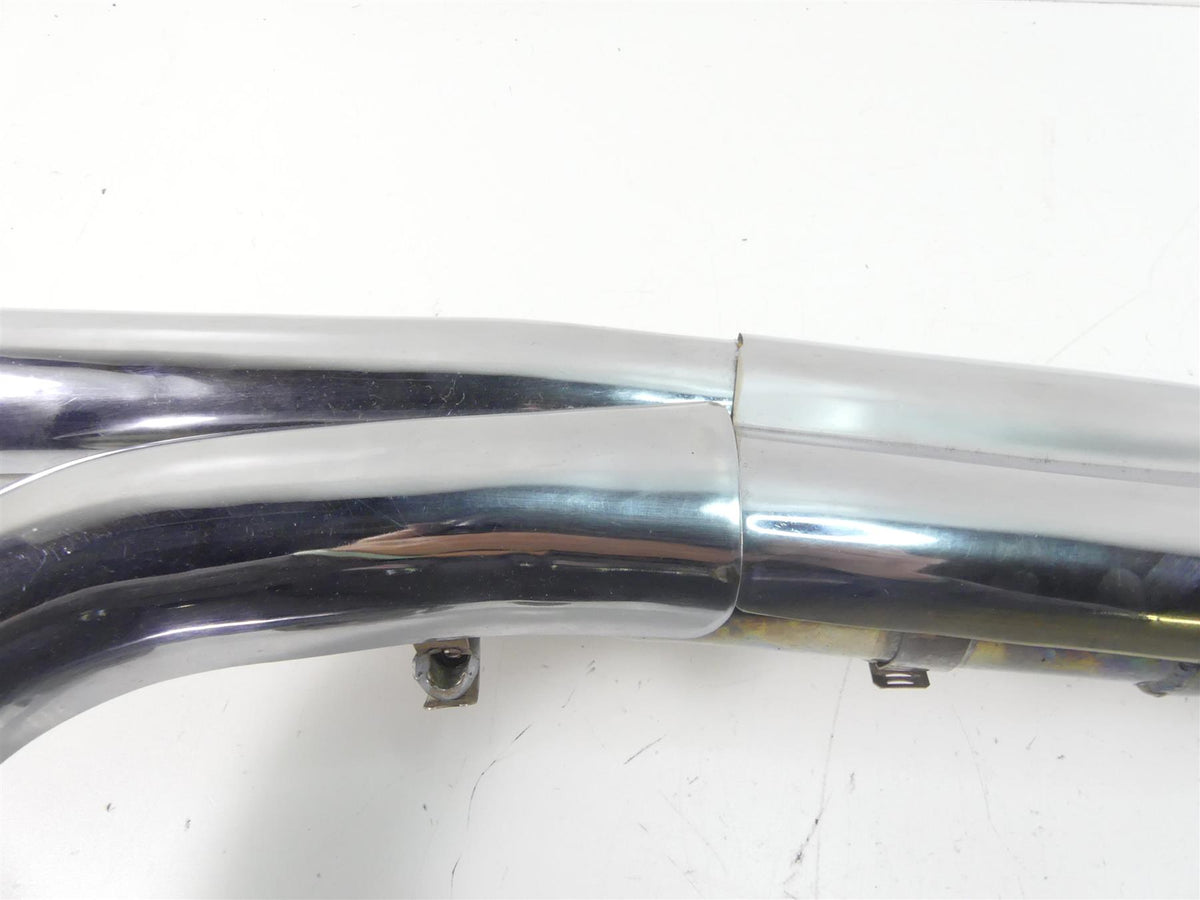 2004 Harley Softail FXSTD SE CVO Deuce 2 in 1 Thunderheader Chrome Exhaust 1057 {{ shop.shopifyCountryName }} - Mototech271