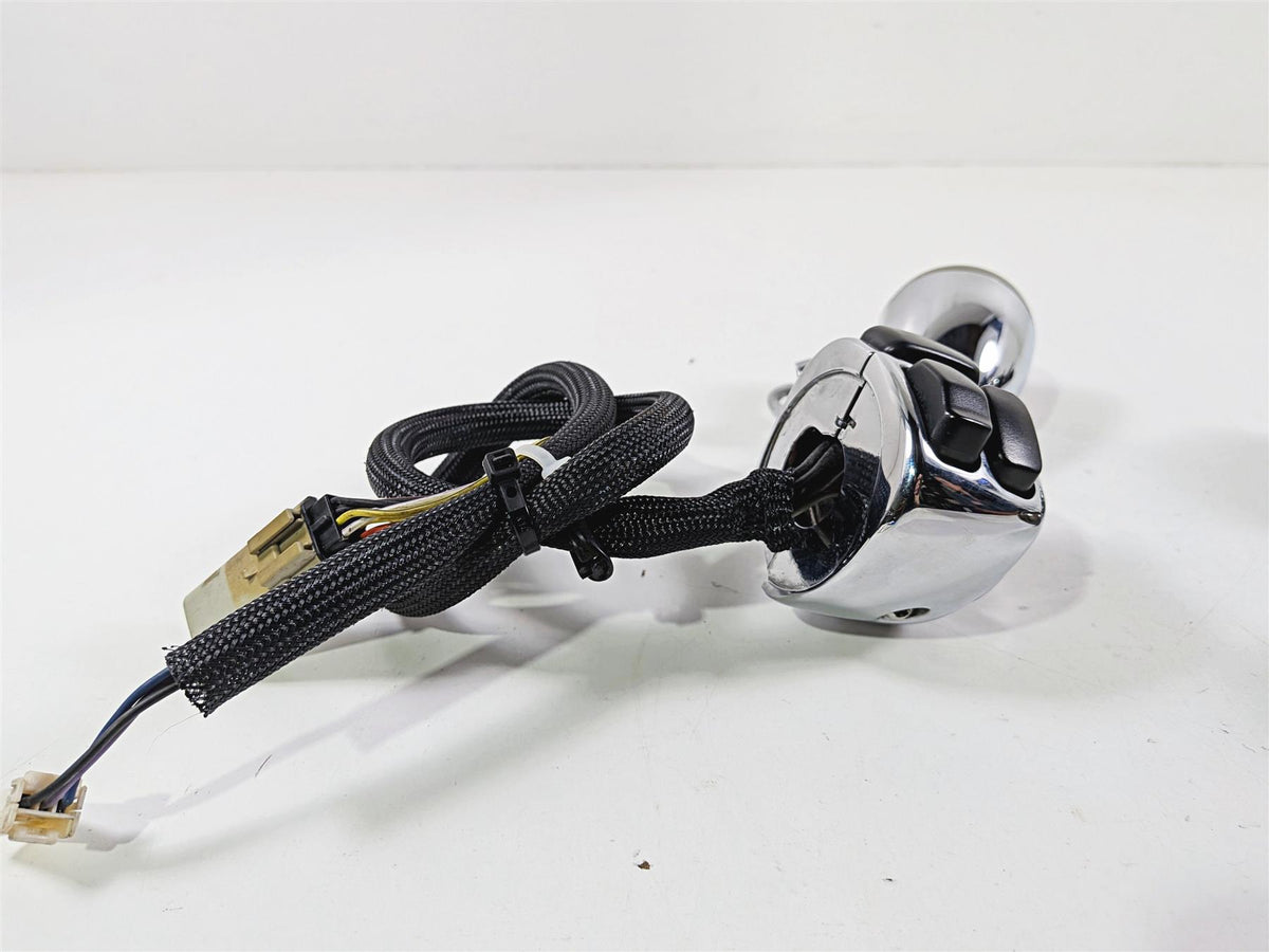 2008 Harley FXDSE CVO Dyna Left & Right Chrome Hand Control Switch 71682-06A-Mototech271