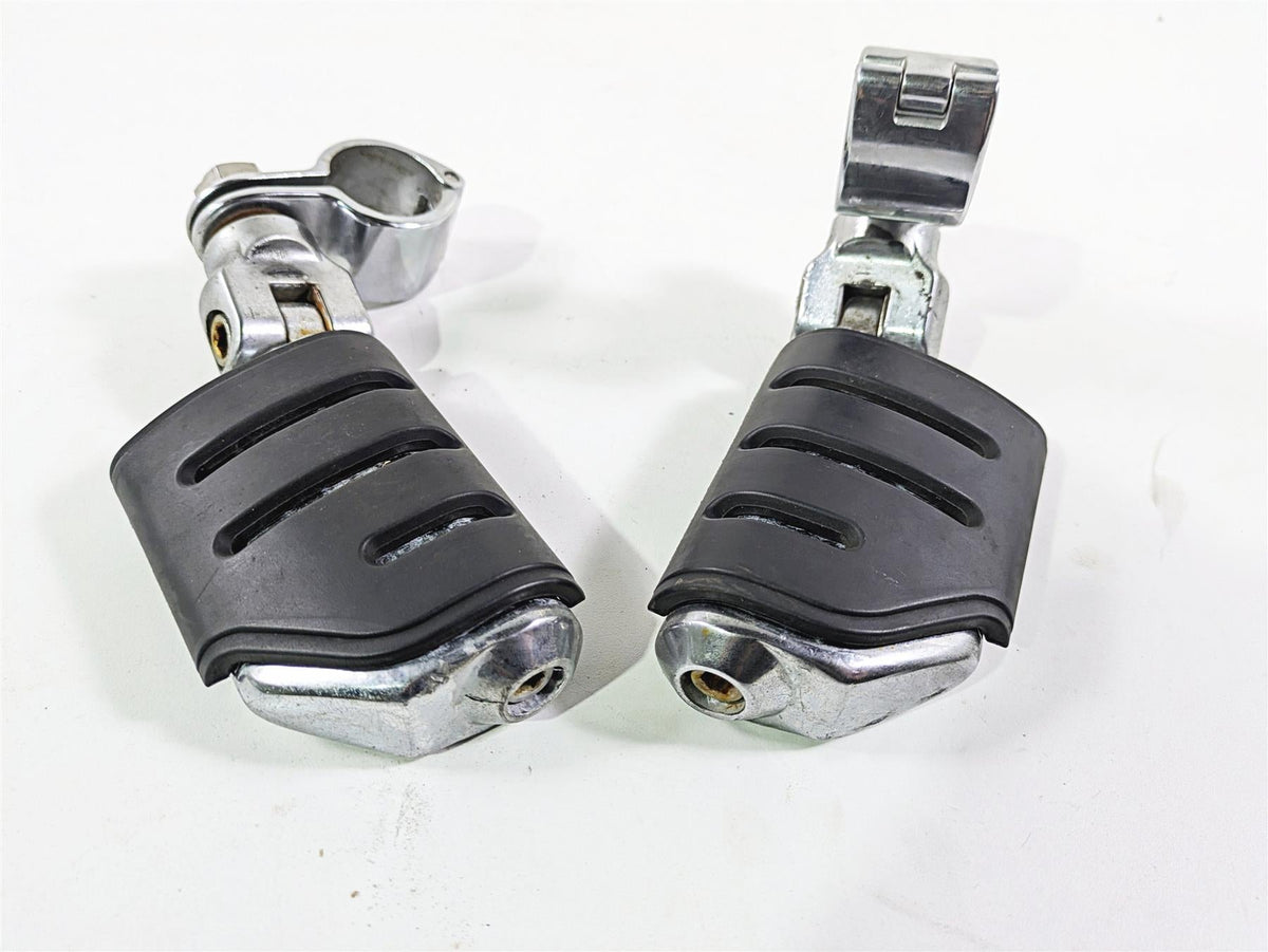 2005 Harley Touring FLHRI Road King Highway Chrome Foot Peg Rest Set {{ shop.shopifyCountryName }} - Mototech271
